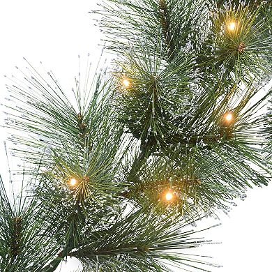 PULEO INTERNATIONAL Glittery Artificial Christmas Wreath