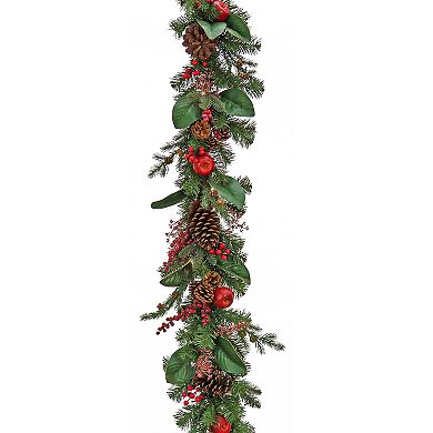 National Tree Company 9-ft. Rural Homestead LED Artificial Garland