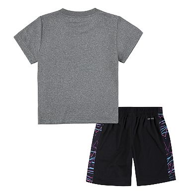 Baby & Toddler Boy Nike "Let's Be Real" Tee & Dri-FIT Shorts Set