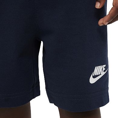 Toddler Boy Nike Logos Tee & Shorts Set