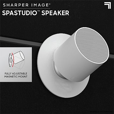 Sharper Image SpaStudio Waterproof Bluetooth Speaker