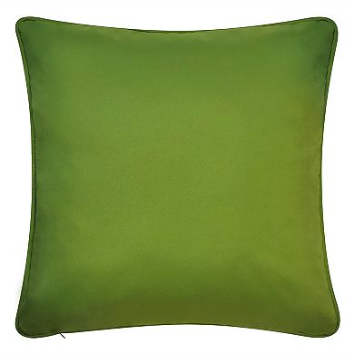 Edie@Home Indoor Outdoor 2-Tone Intricate Woven Throw Pillow