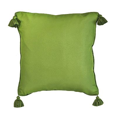Edie@Home Indoor Outdoor Multi-colored Dragonflies Throw Pillow