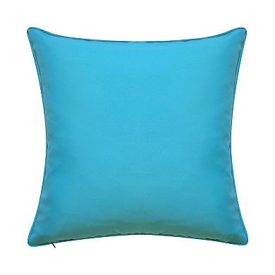 Edie@Home Indoor Outdoor Embroidered Starfish Throw Pillow