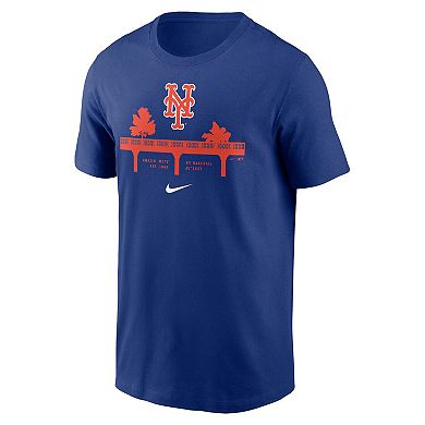 Men's Nike Royal New York Mets Bridge Local Team T-Shirt