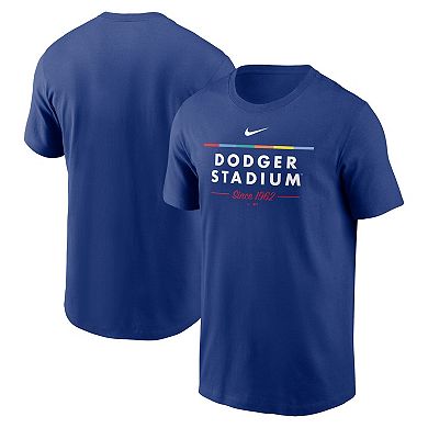 Men's Nike Royal Los Angeles Dodgers Dodger Stadium Local Team T-Shirt