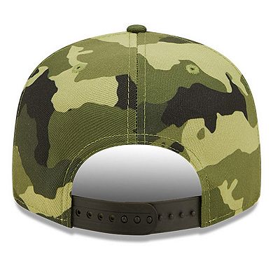 Men's New Era Camo Chicago White Sox 2022 Armed Forces Day 9FIFTY Snapback Adjustable Hat