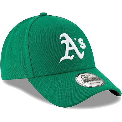 Men's New Era Green Oakland Athletics Alternate The League 9FORTY Adjustable Hat