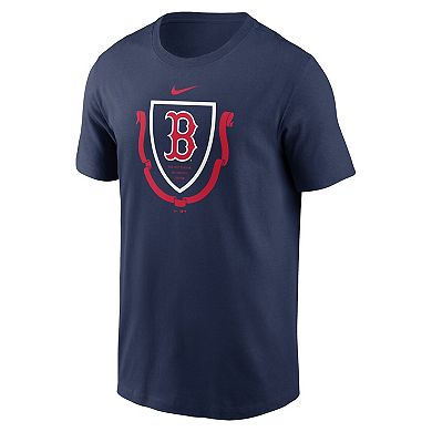 Men's Nike Navy Boston Red Sox Crest Local Team T-Shirt