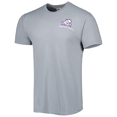 Men's Gray TCU Horned Frogs Hyperlocal T-Shirt