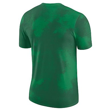Men's Nike Green Oregon Ducks Team Stack T-Shirt