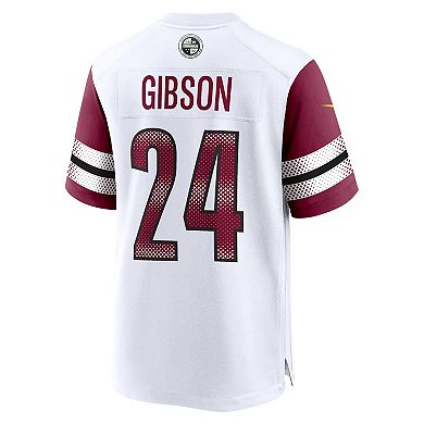 Men's Nike Antonio Gibson White Washington Commanders Game Jersey