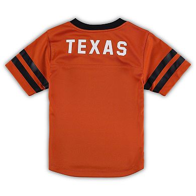 Preschool Texas Orange/Black Texas Longhorns Red Zone Jersey & Pants Set
