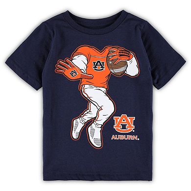 Toddler Navy Auburn Tigers Stiff Arm T-Shirt