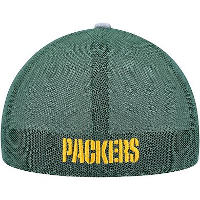 Men's '47 Heathered Gray/Green Green Bay Packers Motivator Flex Hat