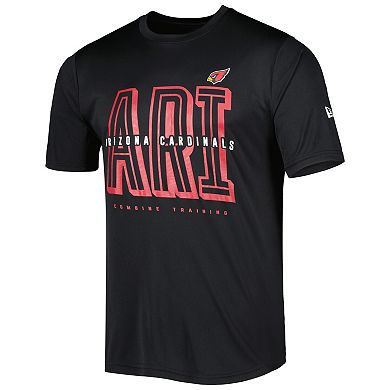 Men's New Era Black Arizona Cardinals Scrimmage T-Shirt