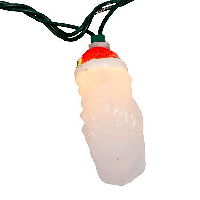 UL 10-Light Santa Moon Face String Light Set