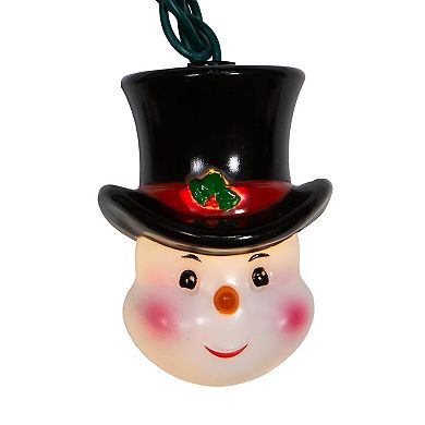 UL 10-Light Snowman Head String Light Set