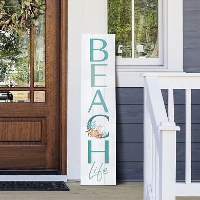 Beach Life Porch Leaner Floor Decor