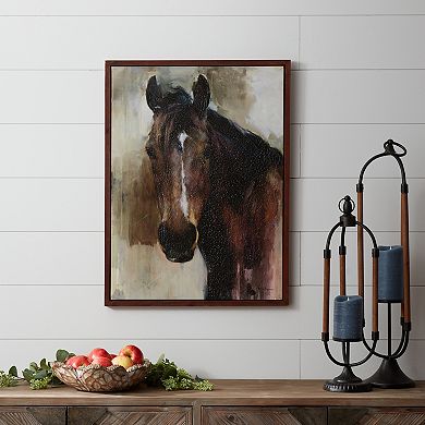 Melrose Horse Canvas Wall Art