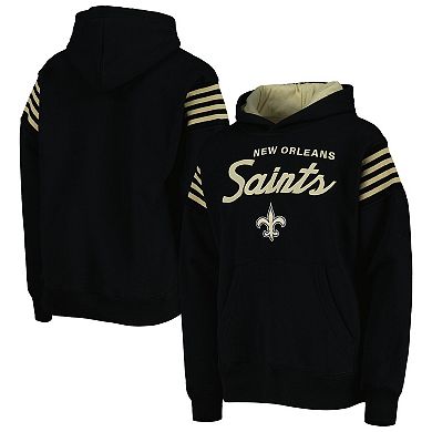 Youth Black New Orleans Saints The Champ Is Here Pullover Hoodie