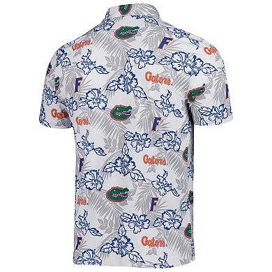 Men's Reyn Spooner White Florida Gators Performance Polo