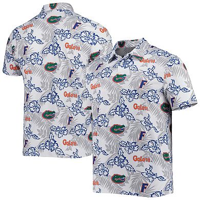 Men's Reyn Spooner White Florida Gators Performance Polo