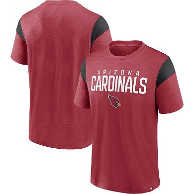 Men's Fanatics Branded Cardinal/Black Arizona Cardinals Home Stretch Team T-Shirt