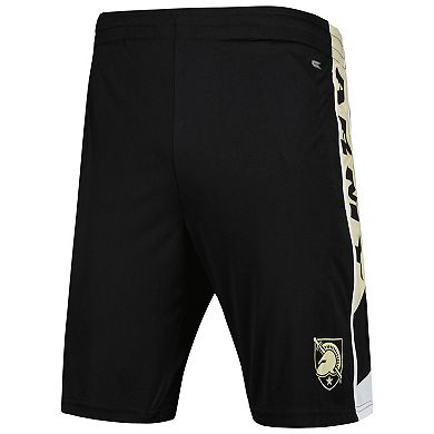 Men's Colosseum Black Army Black Knights Pool Time Shorts