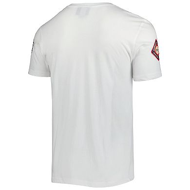 Men's New Era White Atlanta Braves Historical Championship T-Shirt