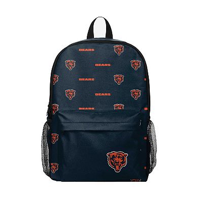 FOCO Chicago Bears Repeat Logo Backpack