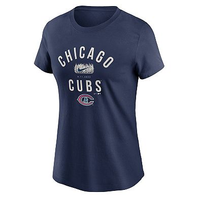 Women's Nike Navy Chicago Cubs 2022 Field of Dreams Collection T-Shirt