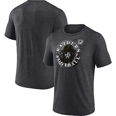 Men's Fanatics Branded Heathered Charcoal Las Vegas Raiders Sporting Chance T-Shirt