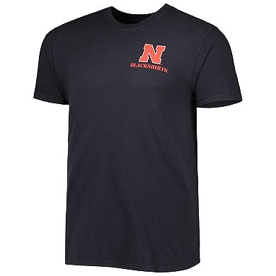 Men's Black Nebraska Huskers Hyperlocal T-Shirt