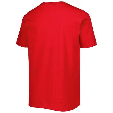 Youth Red Washington Wizards Mascot Show T-Shirt