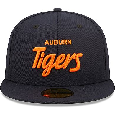 Men's New Era Navy Auburn Tigers Griswold 59FIFTY Fitted Hat