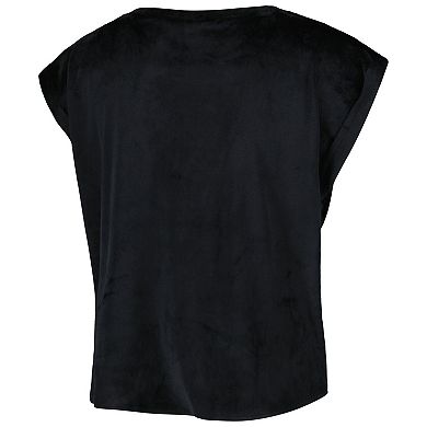 Women's Concepts Sport Black LAFC Intermission T-Shirt and Shorts Sleep Set