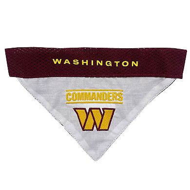 Washington Commanders Reversible Pet Bandana