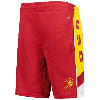 Youth Colosseum Cardinal USC Trojans Pool Side Shorts