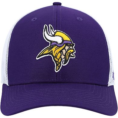 Men's '47 Purple/White Minnesota Vikings Trophy Trucker Flex Hat