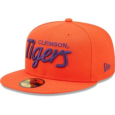 Men's New Era Orange Clemson Tigers Griswold 59FIFTY Fitted Hat
