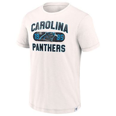 Men's Fanatics Branded White Carolina Panthers Act Fast T-Shirt