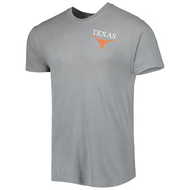 Men's Gray Texas Longhorns Hyperlocal Flying T-Shirt