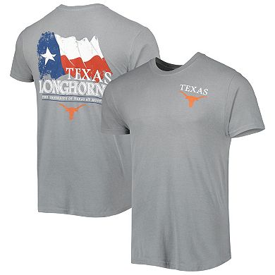 Men's Gray Texas Longhorns Hyperlocal Flying T-Shirt