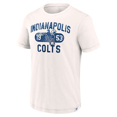 Men's Fanatics Branded White Indianapolis Colts Act Fast T-Shirt