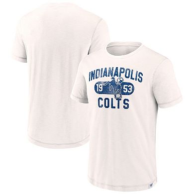 Men's Fanatics Branded White Indianapolis Colts Act Fast T-Shirt