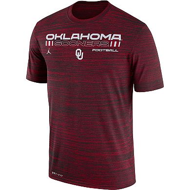 Men's Nike Crimson Oklahoma Sooners Velocity Legend Performance T-Shirt