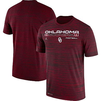 Men's Nike Crimson Oklahoma Sooners Velocity Legend Performance T-Shirt