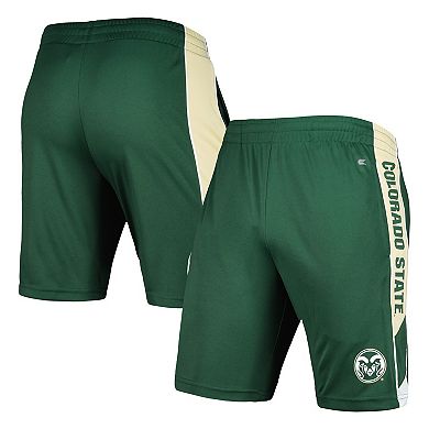 Men's Colosseum Green Colorado State Rams Pool Time Shorts