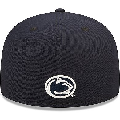 Men's New Era Navy Penn State Nittany Lions Griswold 59FIFTY Fitted Hat